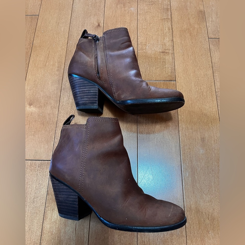 Cole Haan leather booties